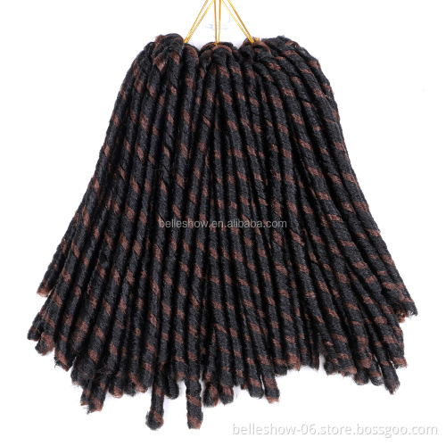 12 Inch Goddess Faux locs Crochet Hair 6  Crochet Hair Extensions Faux locs Braiding Hair Afro Kinky Soft Dreadlocs